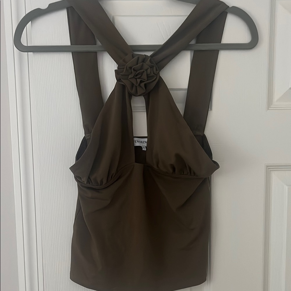 WeWoreWhat Cross Top